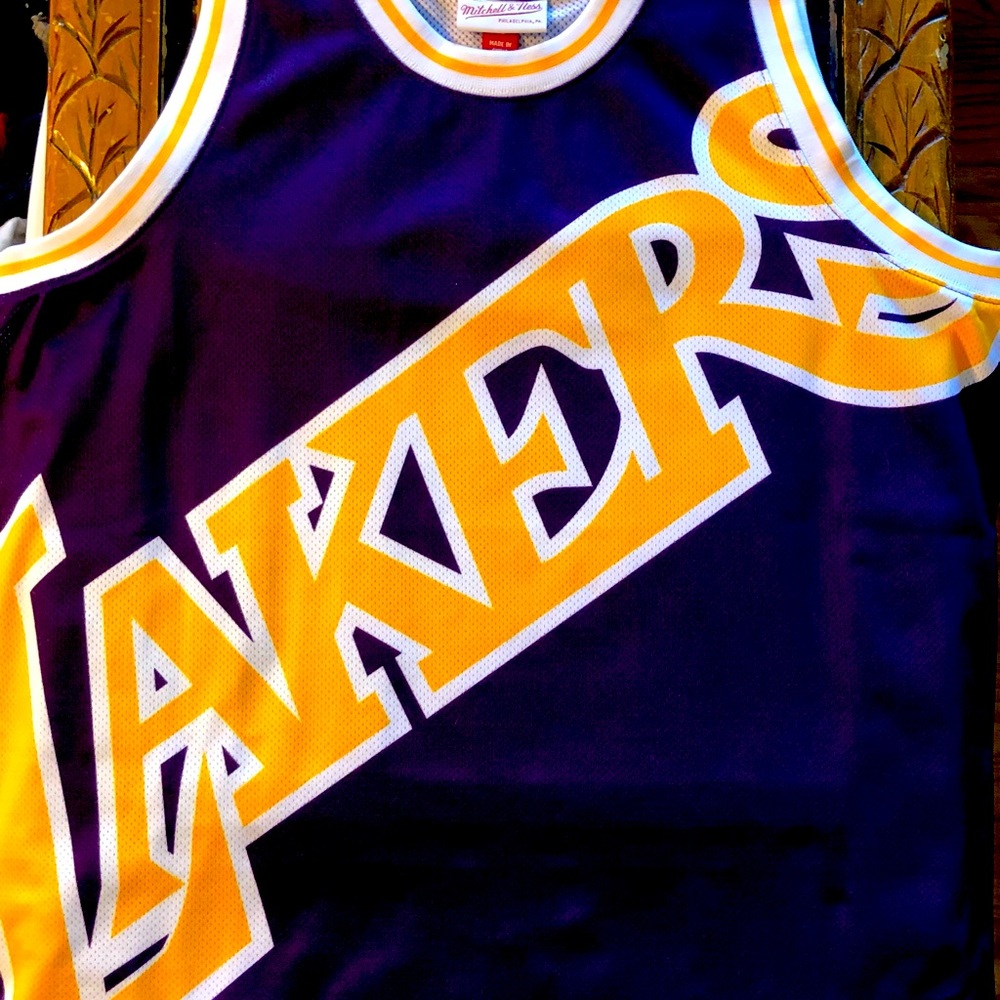 Mitchell and Ness- Lakers Jersey